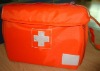 orange medicine bag