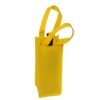 orange non woven wine bag