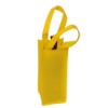 orange non woven wine bag