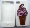 original silicone back panel for iphone 3g with many logos