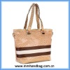ostrich embossed leather handbag fashion