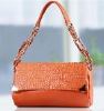 oxford crocodile lines handbag bag