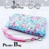 paillette flower phone bag