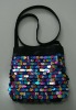 paillettes shoulder bag