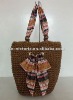 paper rope Crochet bag