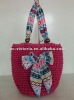 paper rope Crochet bag