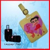 paper travel luggage tag