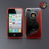 pc&tpu skidproof mobile phone case for iphone 4(CDMA)