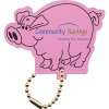 pig shape tag, lovely animal luggage tag