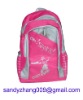 pink High school backpack