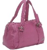 pink PU fashion duffle bag AHAN-064