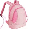 pink and oxford school backpack,student backpack