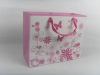 pink artpaper shopping bag