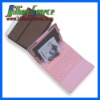 pink color bluetooth keyboard leather cover for IPad2 accessories