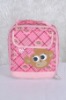 pink cooler bag with handle