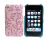 pink for iphone 3gs butterfly back case