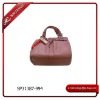 pink genuine leather ladies handbags(SP31387-994)