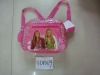 pink girl character small bag