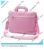 pink hand and shoulder laptop bag for ladies