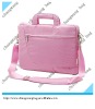 pink hand and shoulder laptop bag for ladies