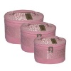 pink handle decorative cosmetic case