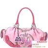 pink ladies leather office bags women