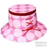 pink lady hat cosmetic case