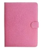 pink leather case for 8" tablet pc