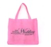 pink nonwoven bag