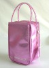 pink pu beauty vanity case