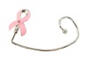 pink ribbon Handbag hook hanger