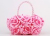 pink roses handmade cluth bag 027