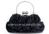 pink roses handmade stude cluth bag 027