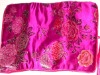 pink silk embroider cloth bag,wondrously smooth