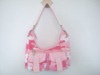 pink small hand bag
