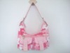 pink small hand bag