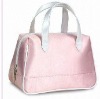 pink tote bag