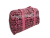 pink travelling bag travel