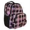 plaid leisure daily backpack