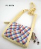 plaid sling bag