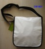 plain PVC tarpaulin shoulder bag