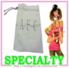 plain canvas shoe&drawstring bag