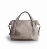 plain fashion bundle style textured pu handbag 2012