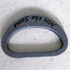 plain metal ring/metal D ring/bag ring