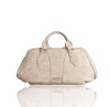 plain trapezoidal python pattern PU handbag 2012