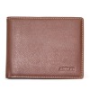 plain ture leather wallet