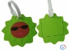 plant pvc Luggage tag