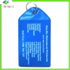plastic Laggage Card for bag hanging