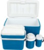 plastic cooler box and water jug combo