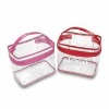 plastic cosmetic bag for cosmetics